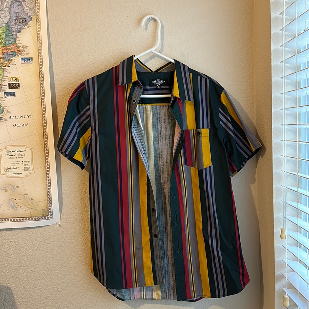 Men’s Eighty Eight Striped Button Down Shirt